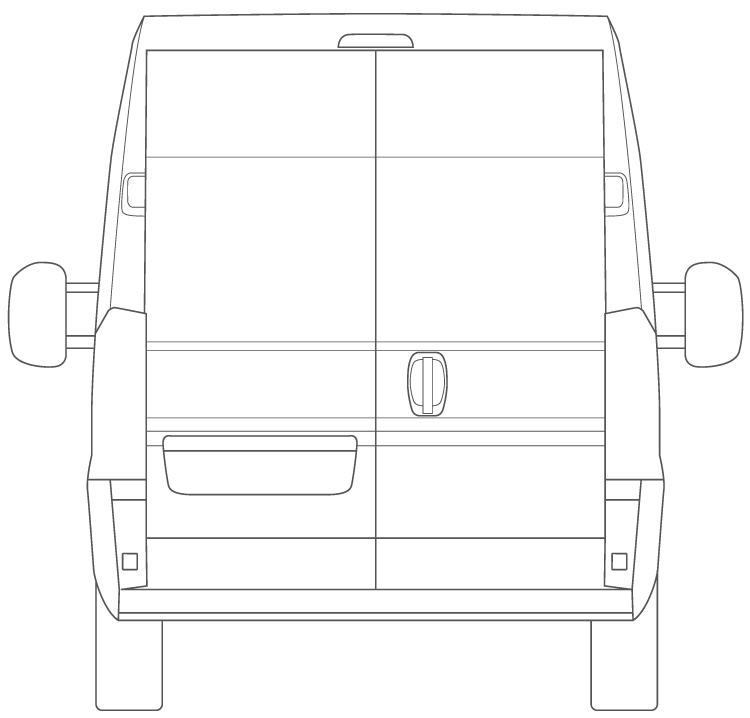 cargo van back